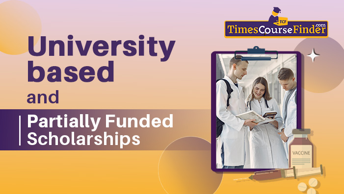 university and partially funded scholarship -timescoursefinder